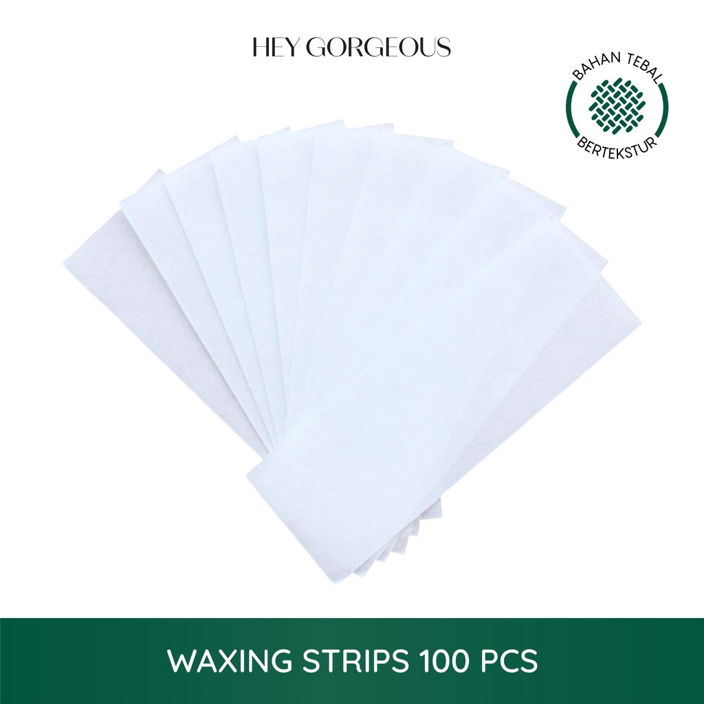 Jual Waxing Strips (100pcs) Bisa Dicuci / Kain Waxing / Kertas Waxing