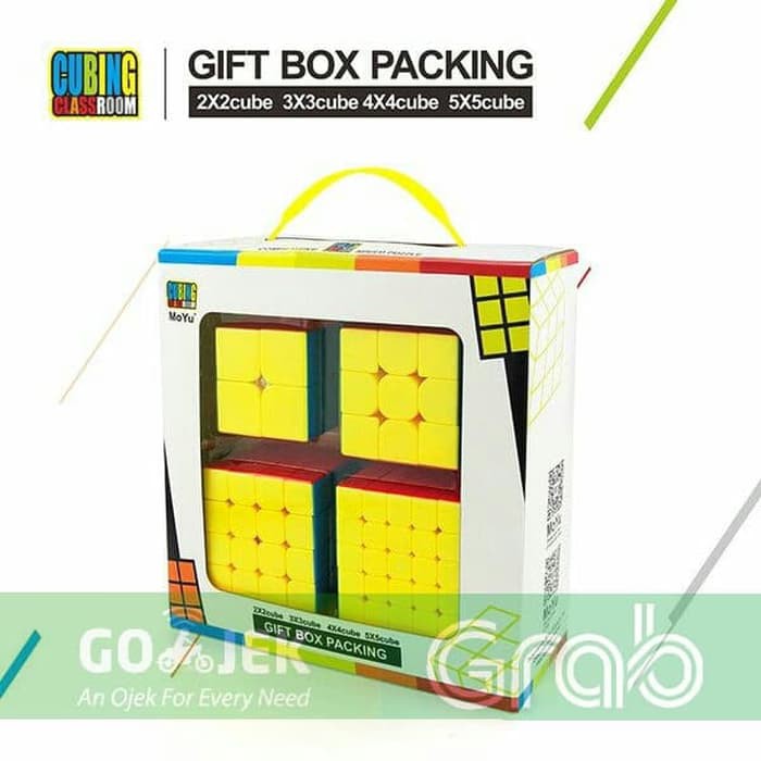 Rubik Yongjun - Rubik Kubus - Pelumas Rubik Rubik Giftpack Moyu Mf Cubing Classroom 2X2 3X3 4X4 5X5