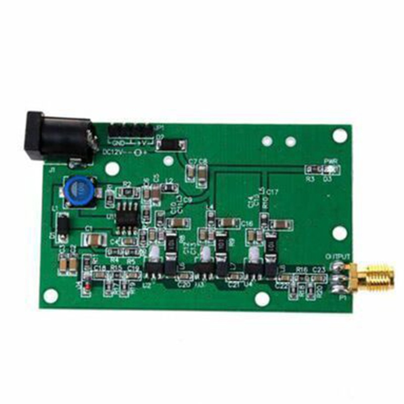 Btsg Modul Papan Sumber Kebisingan Tracking Track Noise Untuk DC 12V 1.5GHz SMA Spektrum Sederhana Eksternal Tracking Sourc