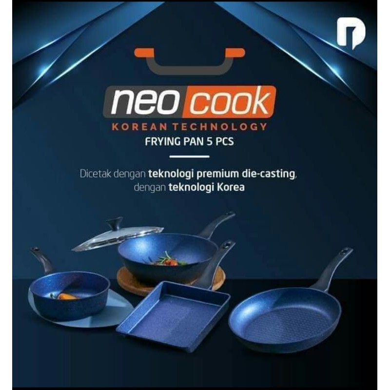 SET ALAT MASAK MULTIFUNGSI PREMIUM ANTI LENGKET DARI EROPA/DUSDUSAN NEOCOOK