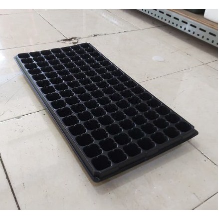 [Paket 5 Biji] Tray Semai 105 Lubang Pot Tray Penyemaian Semai Bibit Tanaman Hidroponik Hydroponik H