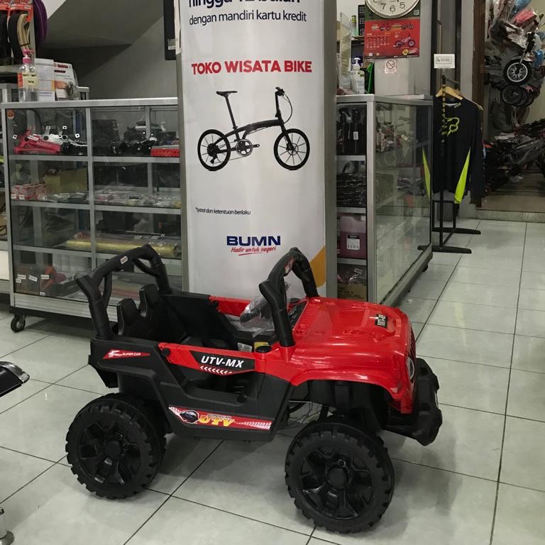 MAINAN AKI MOBIL AKI ANAK JEEP UTV MX YUKITA 6699
