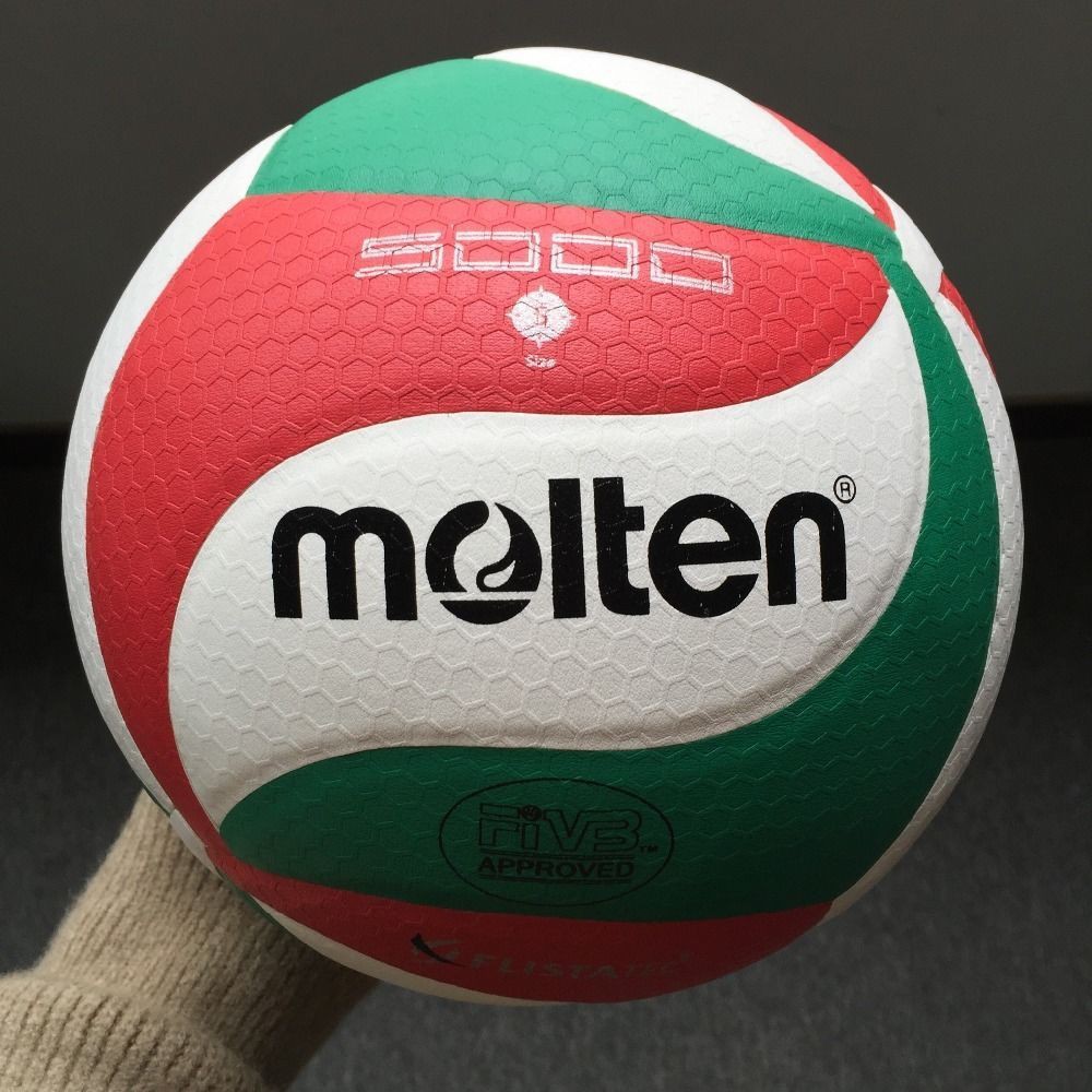 Ready To Ship Bola Voli Molten Size 5 V5M5000 Bahan Kulit PU Untuk Indoor Outdoor