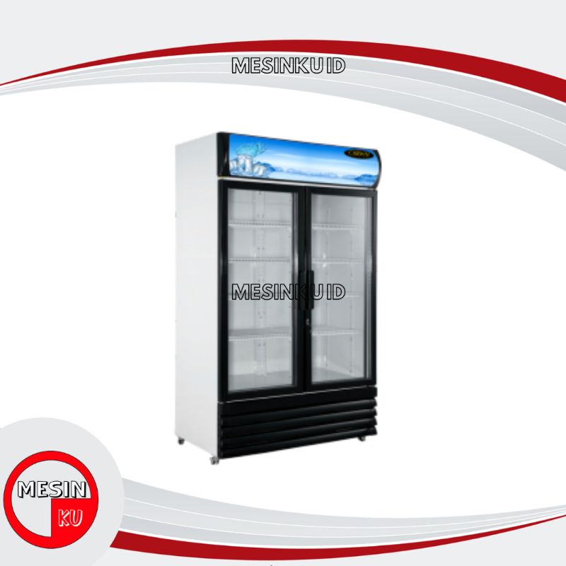 Display Cooler Crown Horeca Showcase Chiller 1 Pintu 2 Pintu  LG-180 Lg-236 Lg-400 Lg-800 Lg-1000