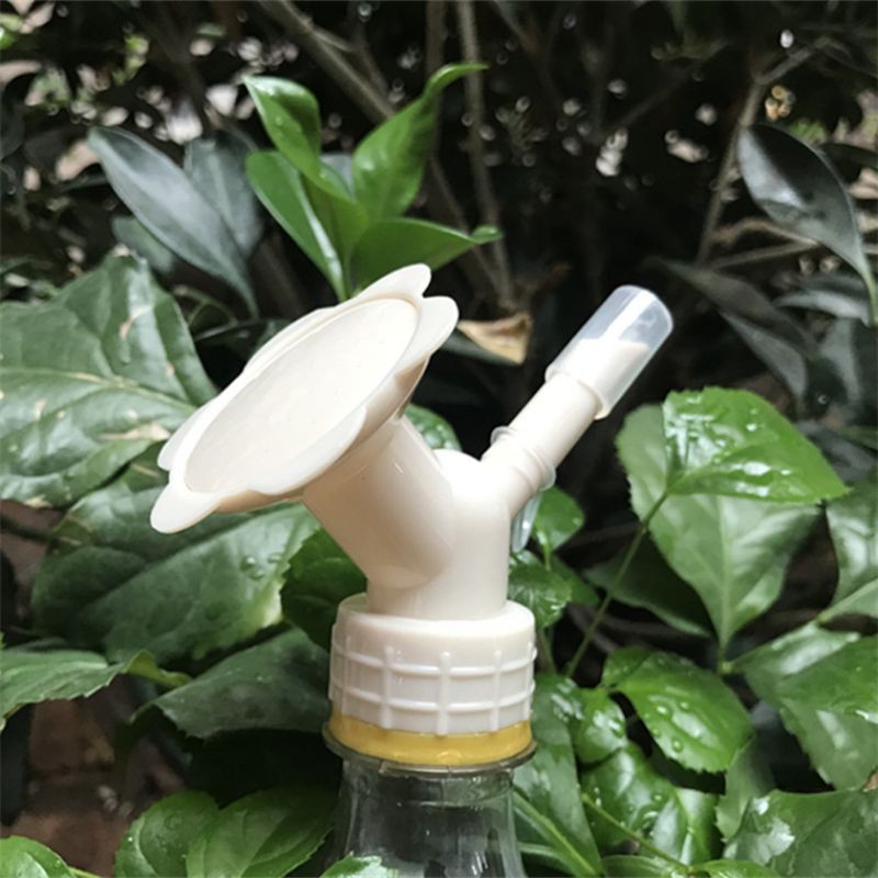 2 In 1 Nozzle Sprinkler Bahan Plastik Untuk Botol Penyiram Tanaman