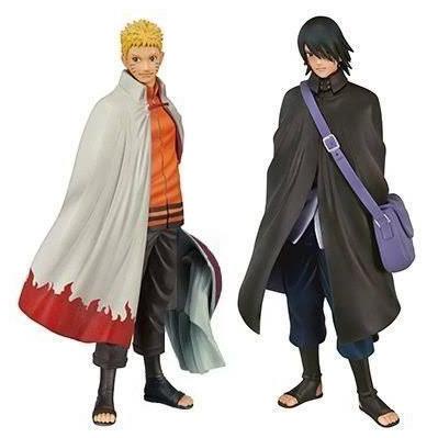 Naruto Sasuke Boruto Shinobi Relation Action Figure Set