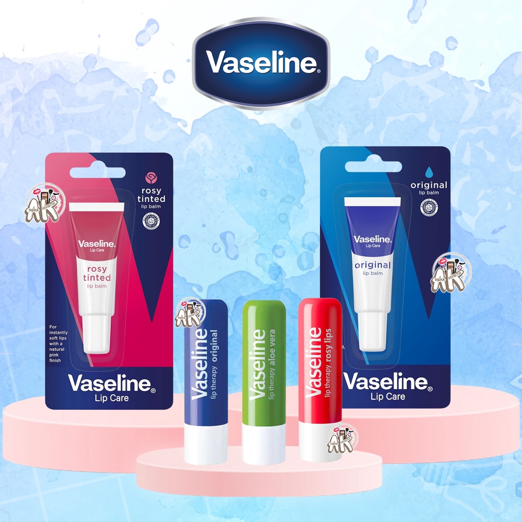 VASELINE LIP THERAPY ROSY LIPS STICK / VASELINE LIP CARE TUBE 10GR