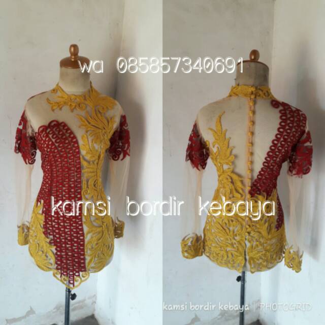 kebaya bali tile stik premium