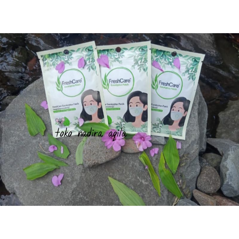 Freshcare Eucalyptus isi 12 patch || pelindung masker || aromatherapy || freshcare asli || mask patch || mask patch asli