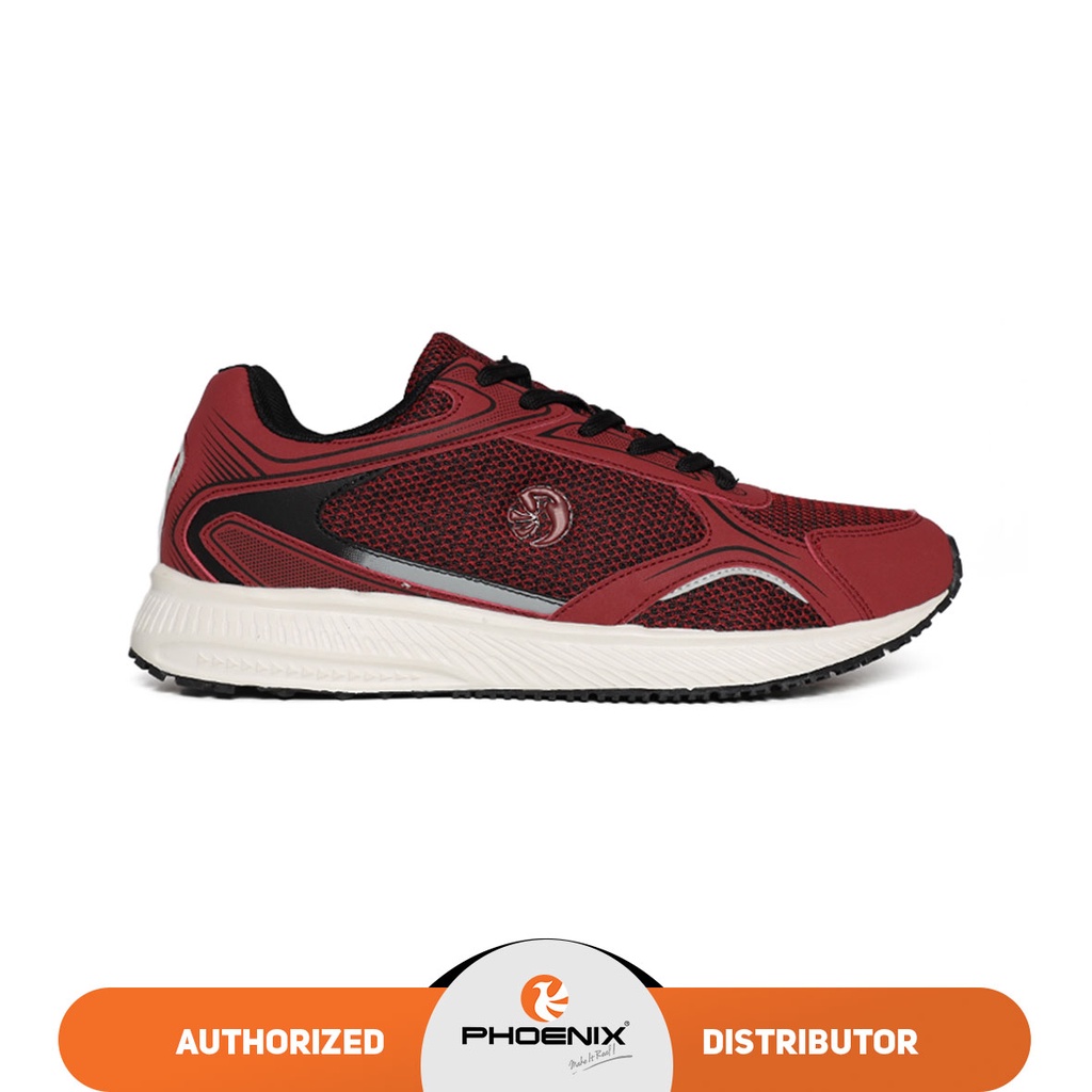 Phoenix Arnius Sepatu Running Pria - Red