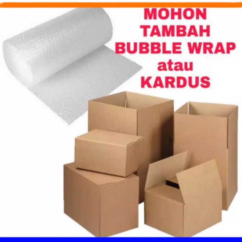 Jual EXTRA Packing Tambahan (Kardus Atau Bubble Wrap) | Shopee Indonesia