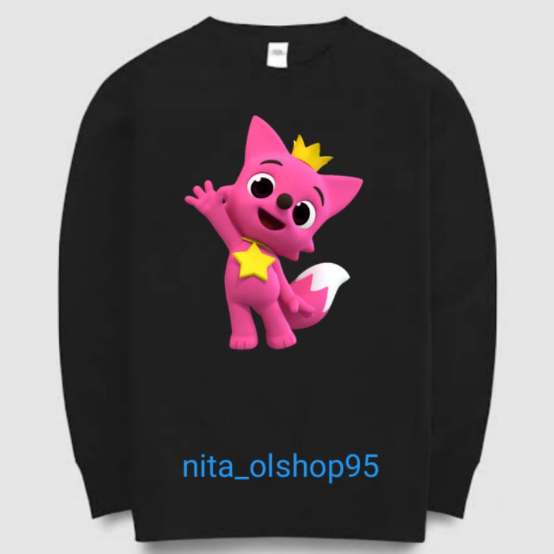 sweater anak crewneck ungu Lilac pink baby pinkpong