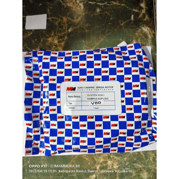 KAMPAS KOPLING YAMAHA V80 V 80 MPM
