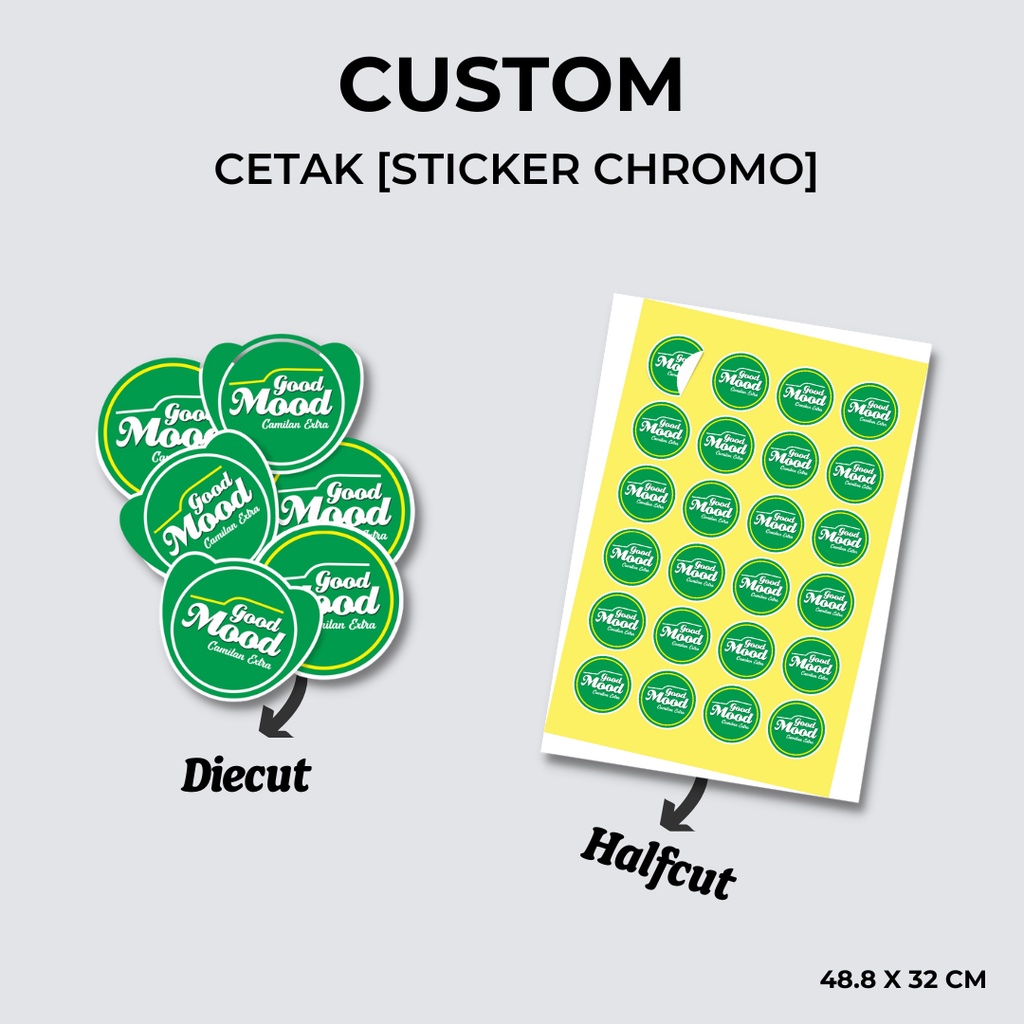 

[STICKER CHROMO] CETAK STIKER LABEL