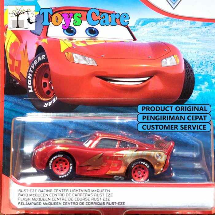 CARS 3 Mattel Disney Pixar RUST-EZE LIGHTNING McQUEEN 