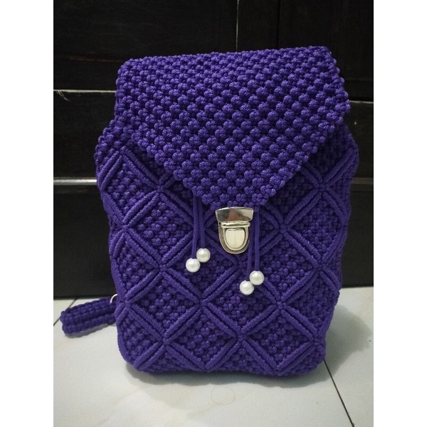 TitansHandicraft01 ~ Tas Ransel Tali kur