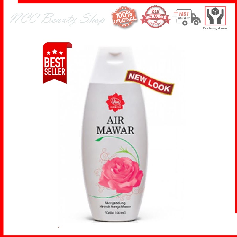 * NCC * Viva Air Mawar Toner Rose Water Penyegar Wajah - Netto 100 ml