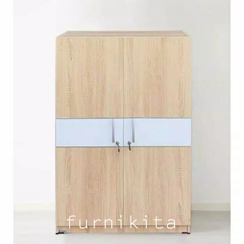  LEMARI  PAKAIAN KAYU  BABY LOCKER MINIMALIS  BL05 Shopee  Indonesia