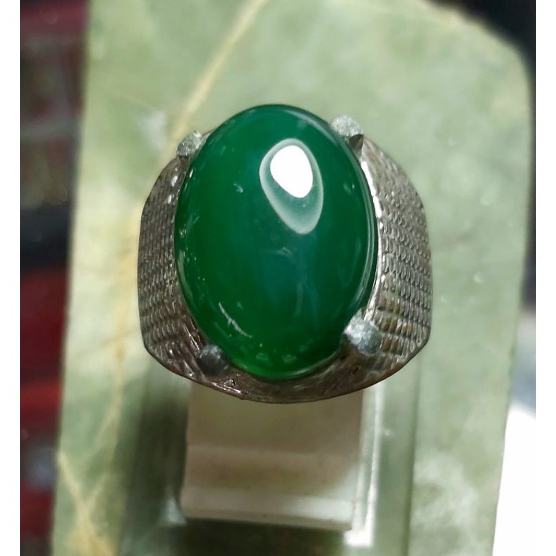 Green Topas - Cincin Batu Akik