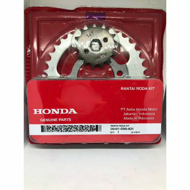 Gear Set Gear Paket Rantai Roda Kit Drive Chain Kit Grand Legenda