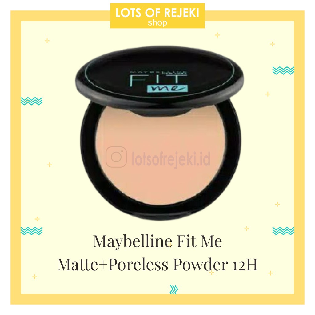 Maybelline Fit Me Matte + Poreless Powder 12-Hour Oil Control