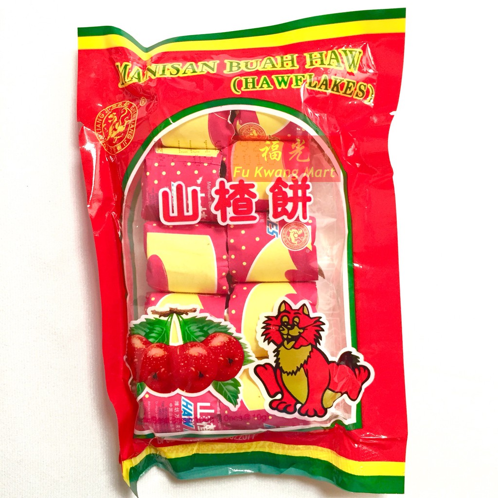 

Manisan Buah Hawflakes/Shancha ChenLiangJi Brand 100 gram