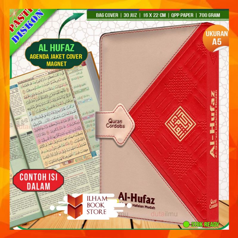 A5 | Al Quran Hafalan Mudah Al Hufaz Muslimah Series Cover Agenda - Cordoba | Al Quran Hafalan Terje