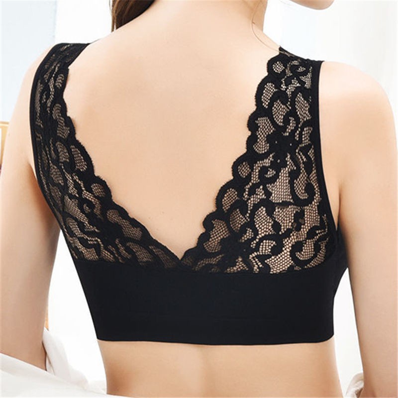 Murmerofficial B055 Bra BH Wanita Tanpa Kawat Bahan Halus Bralette Elastis Sexy dengan Busa IMPORT