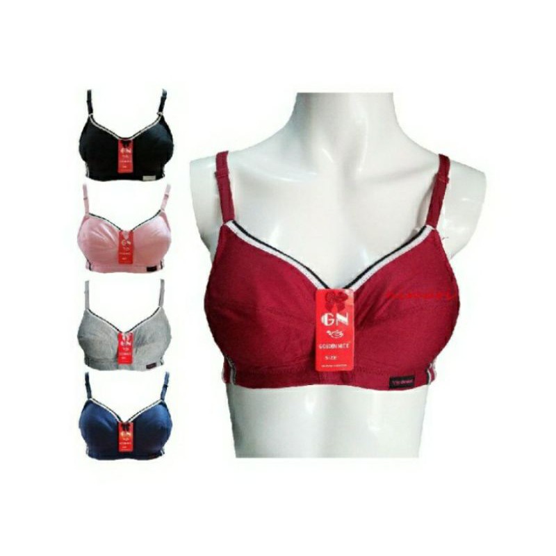 BH Golden Nick Sport GN 863 Wanita Dewasa | Sport Bra GN Goldennick Tanpa Kawat Busa Tipis | Sguna