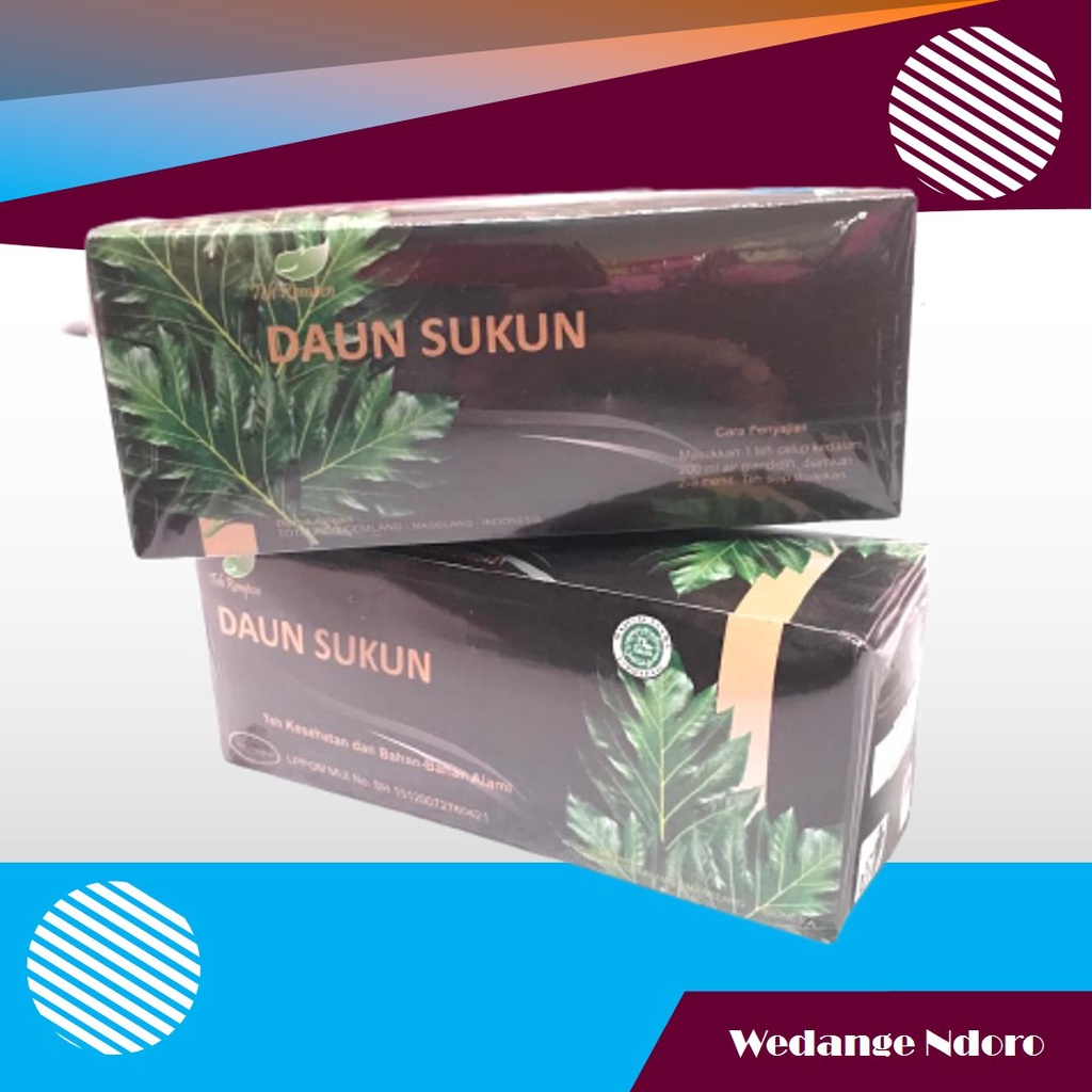 

Teh Celup Daun Sukun Rempon Herbal Isi 20