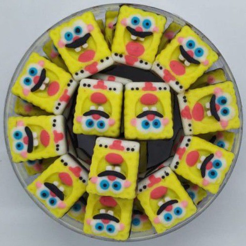 

Coklat Karakter Lucu Sponge Bob 1 (SB1) 300gram Coklat Mezem