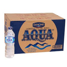 

Aqua 600 ml isi 24 Botol