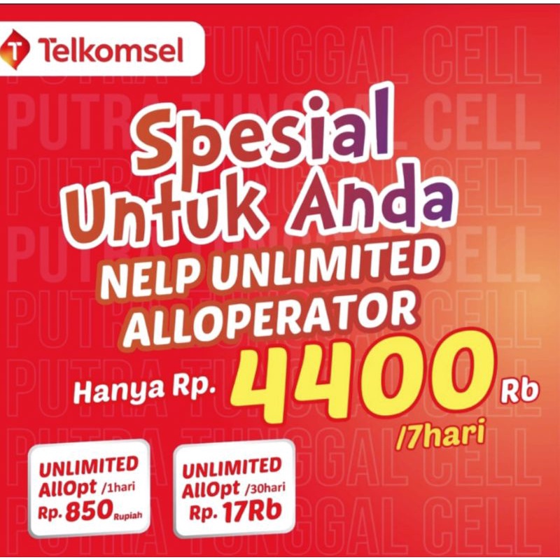 (HARUS CHAT DULU) grosir kartu perdana sakti nelpon unlimited 30hari