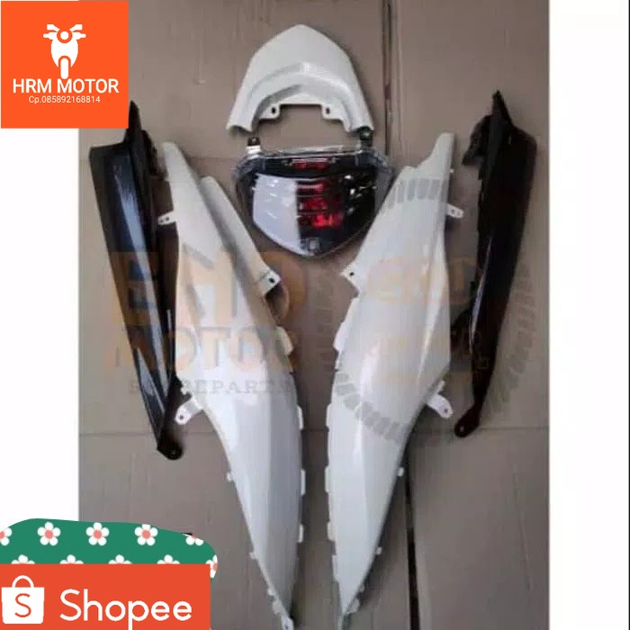Cover Body Mio Soul Gt - Full Set Body Belakang