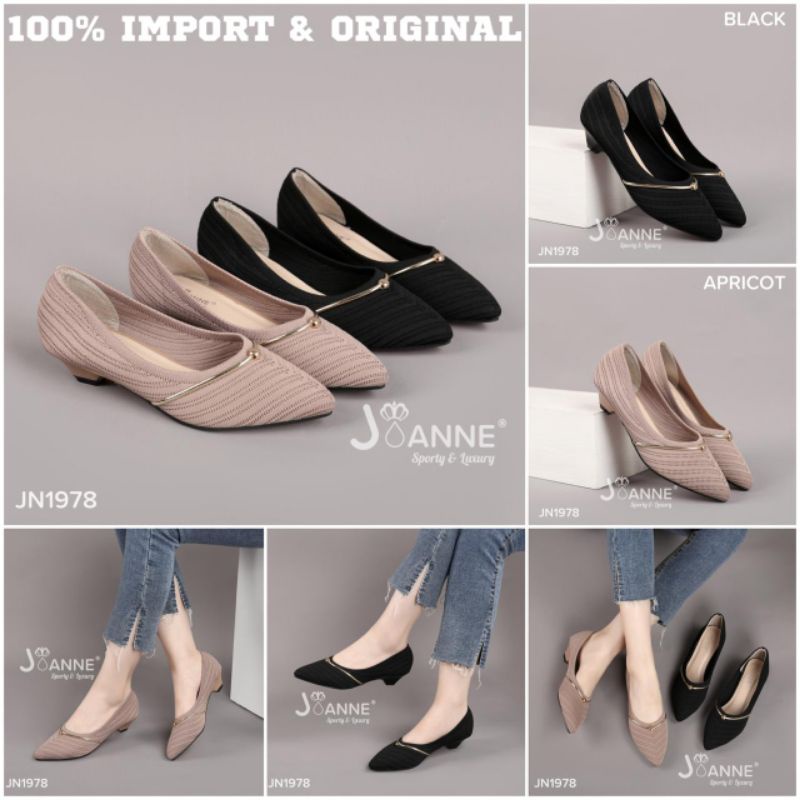 RESTOCK! [ORIGINAL] JOANNE Pump Heels Shoes Sepatu Hak Wanita #JN1978