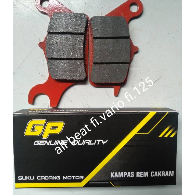 Kampas rem depan matic Honda all beat fi.vario fi.125