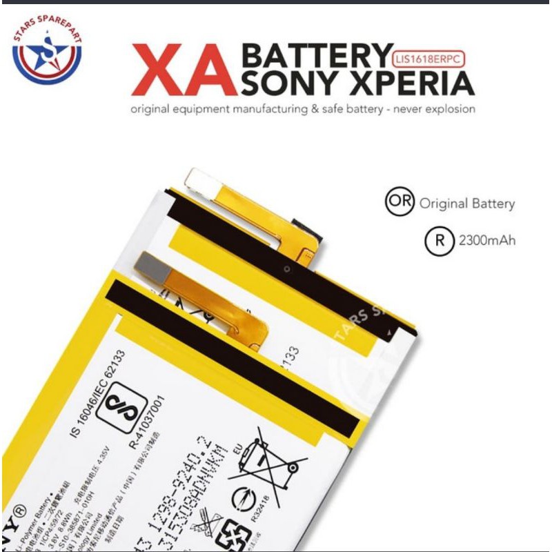 BATERAI BATRE SONY XPERIA XA F3111 F3112 F3115 F3311 F3313 F3116 ORIGINAL