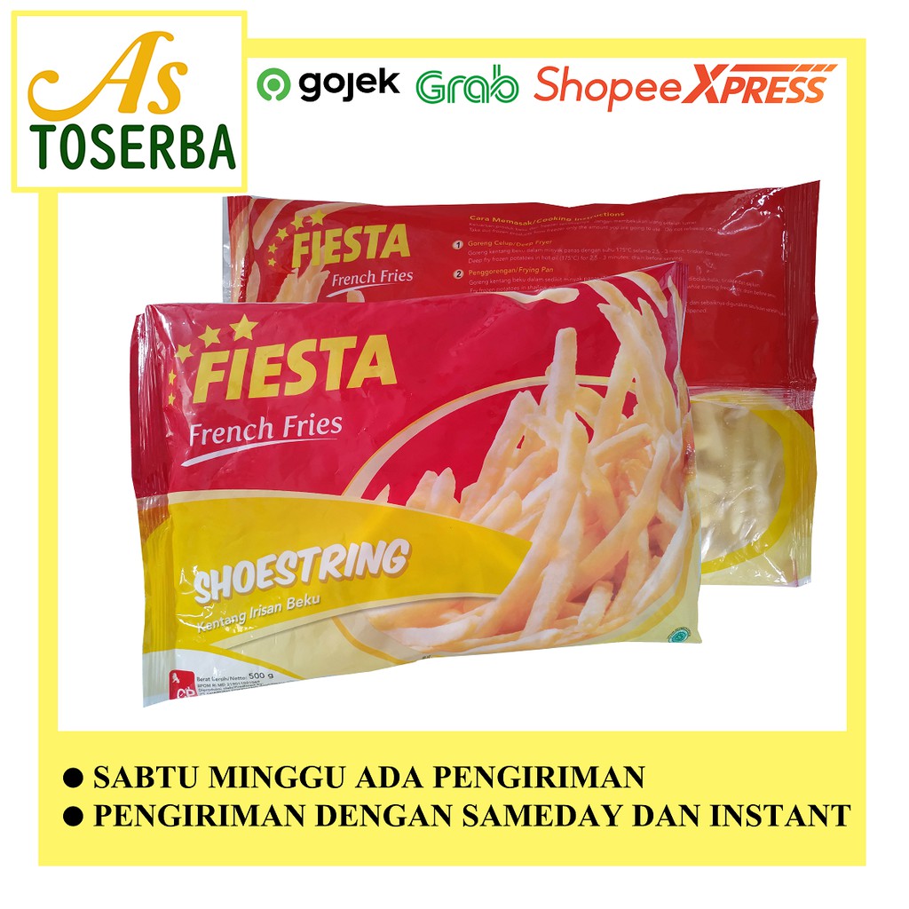 

Fiesta Shoestring 500g