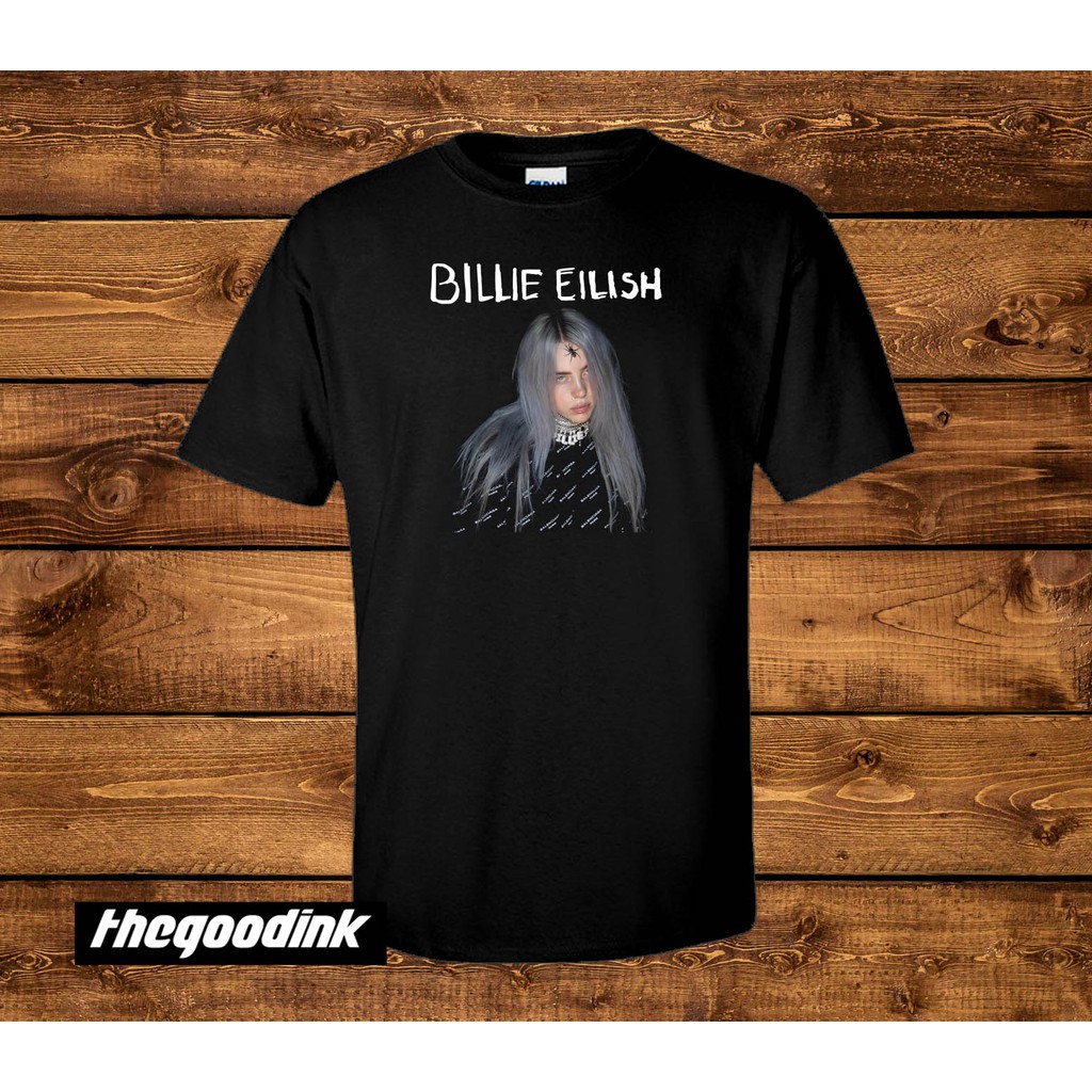 Kaos Billie Eilish - Photo 5 - Original Gildan T-shirt