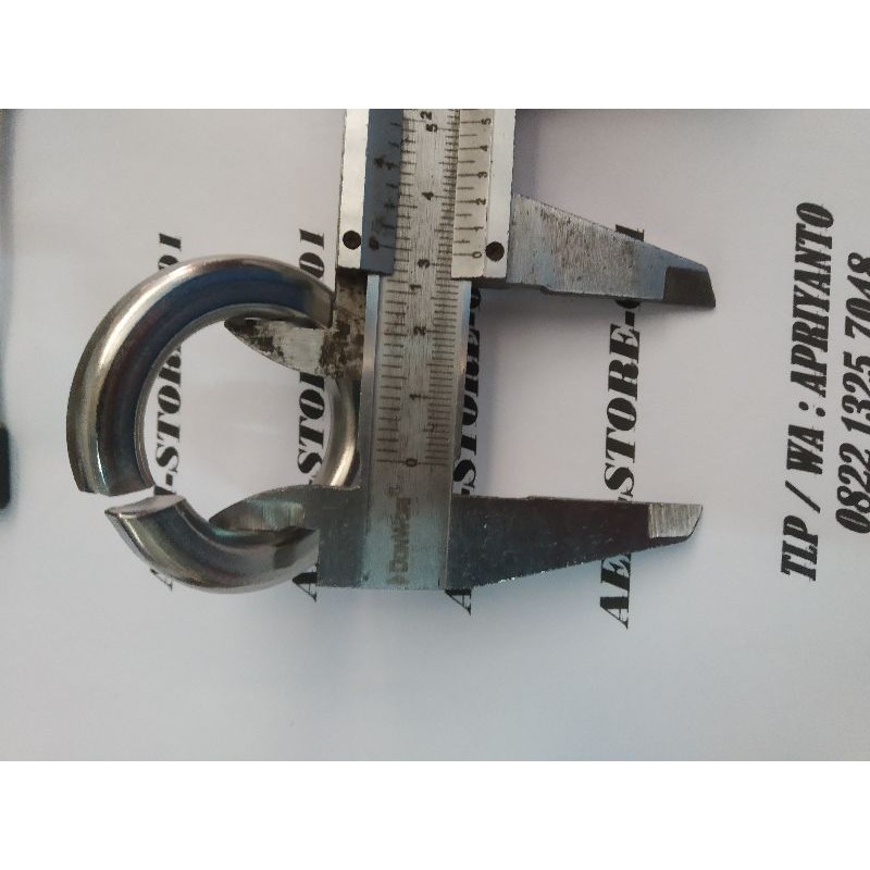 Ring ver 1,1/4&quot; stainless 304 A2-70