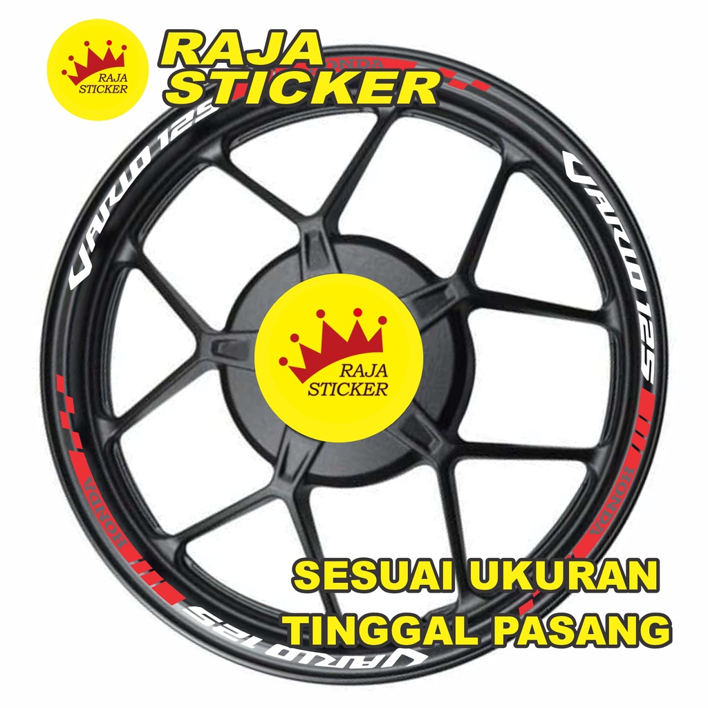 STICKER VELG STIKER PELEK VARIO 125