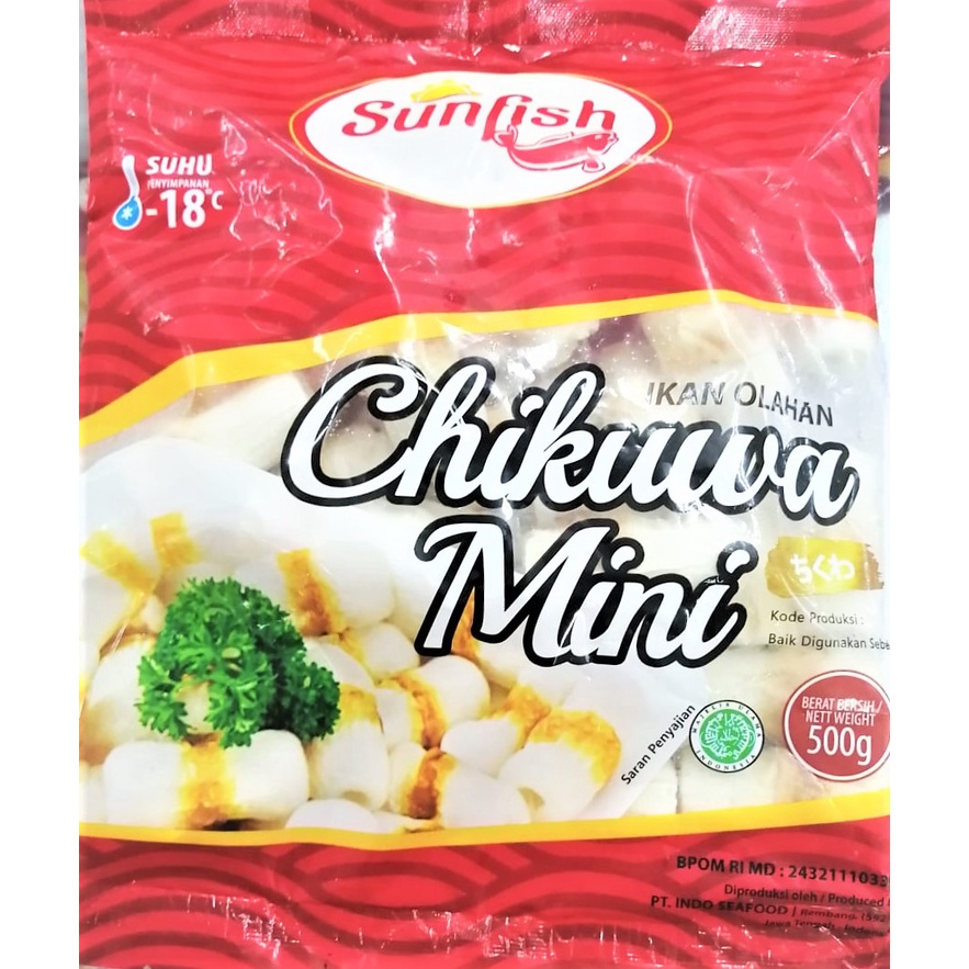 

Sunfish Chikuwa Mini 500gr