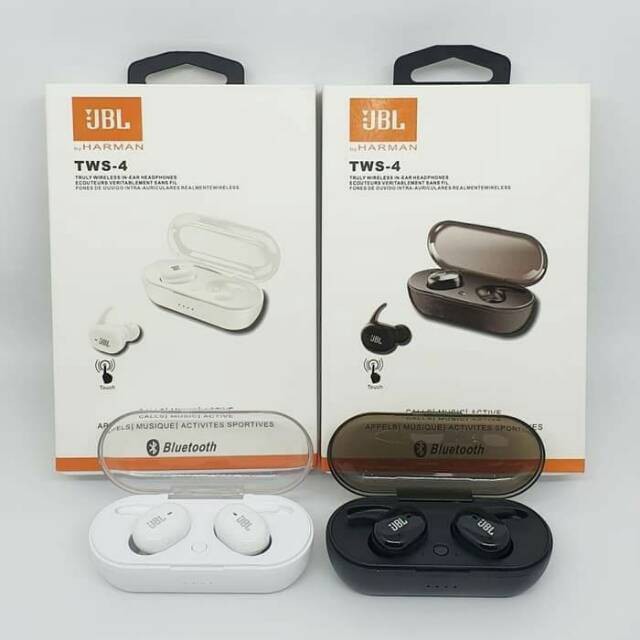 TWS 4 bluetooth wireless Headset Iphone Android