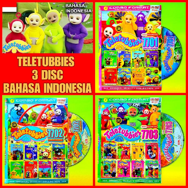 Kaset Edukasi Video Film Teletubbies Terpopuler Edukasi Anak Usia Dini Video Edukasi Anak Tk Sd Shopee Indonesia