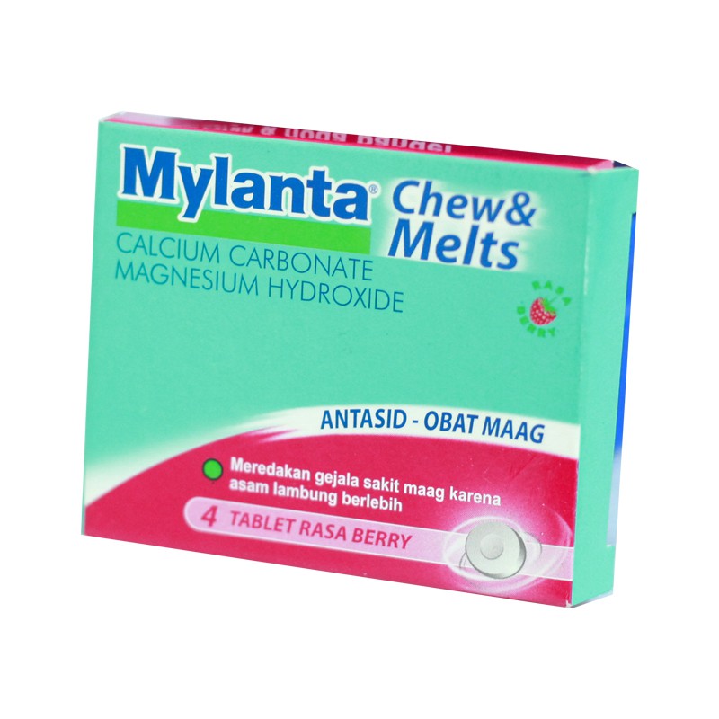 Mylanta Chew And Melts 1 Box Shopee Indonesia