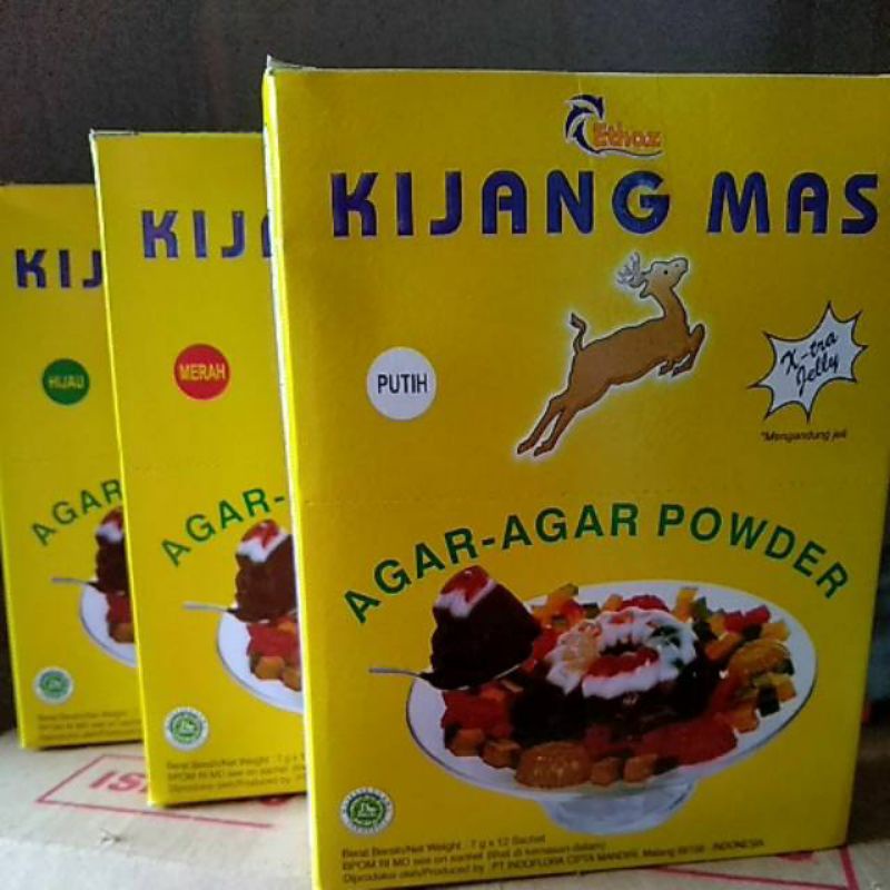 

Agar agar Kijang Mas ecer 7 gram