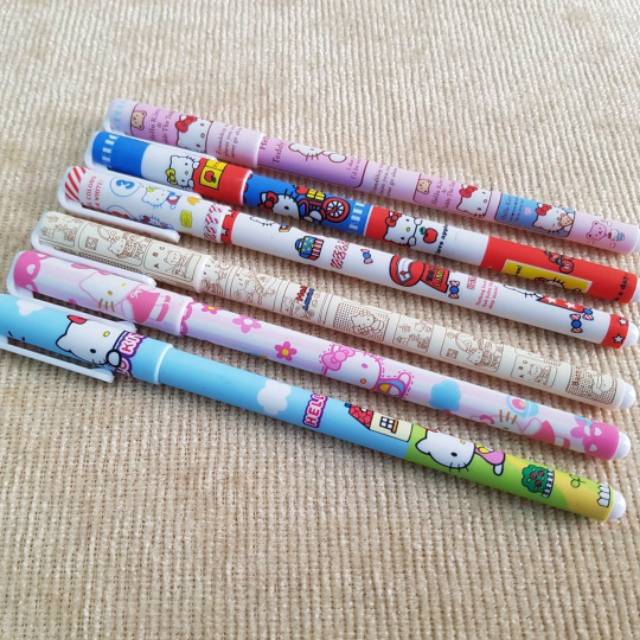 

Pulpen Set 6 Hello Kitty