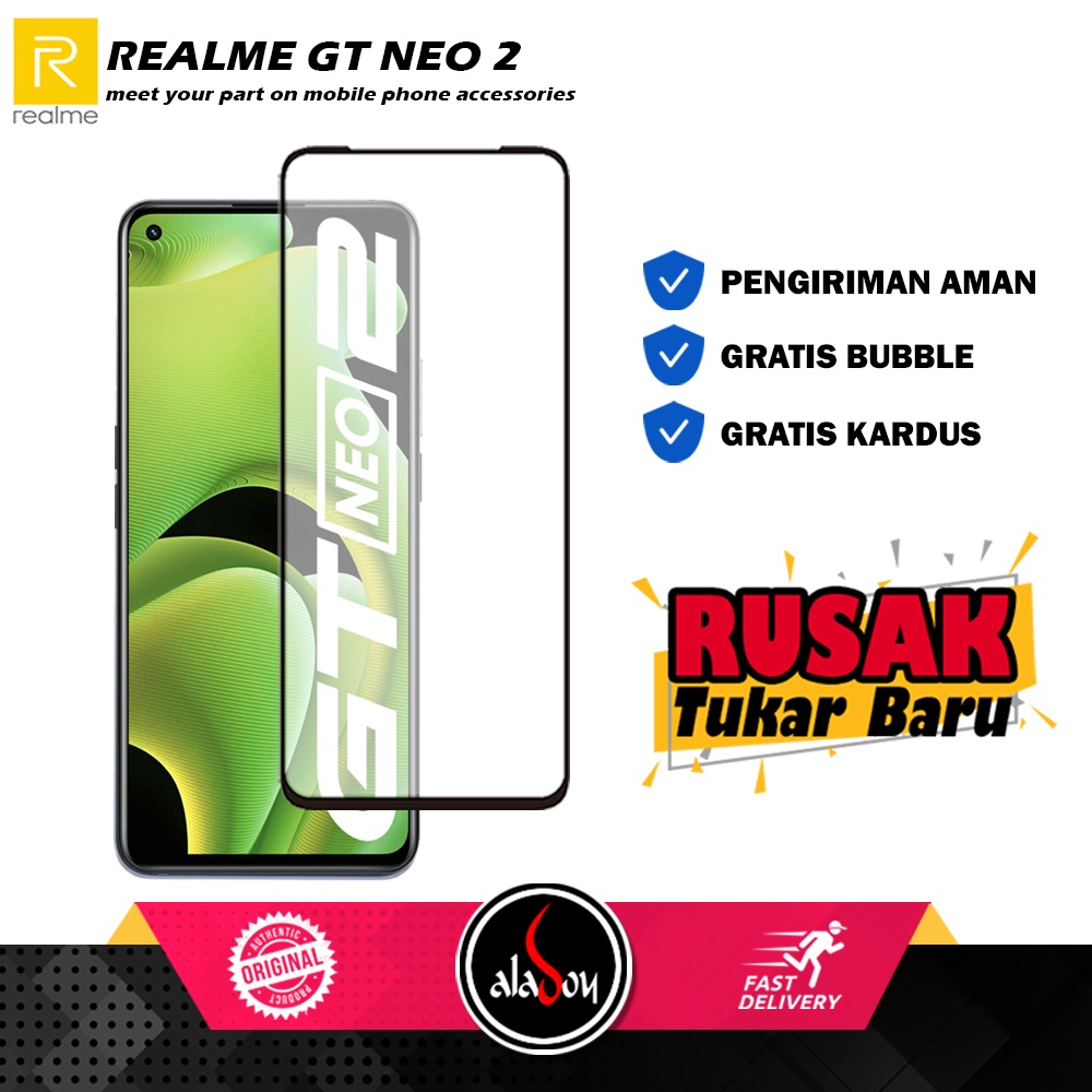 Tempered Glass Realme GT Neo 2 Anti Gores Layar Screen Protector