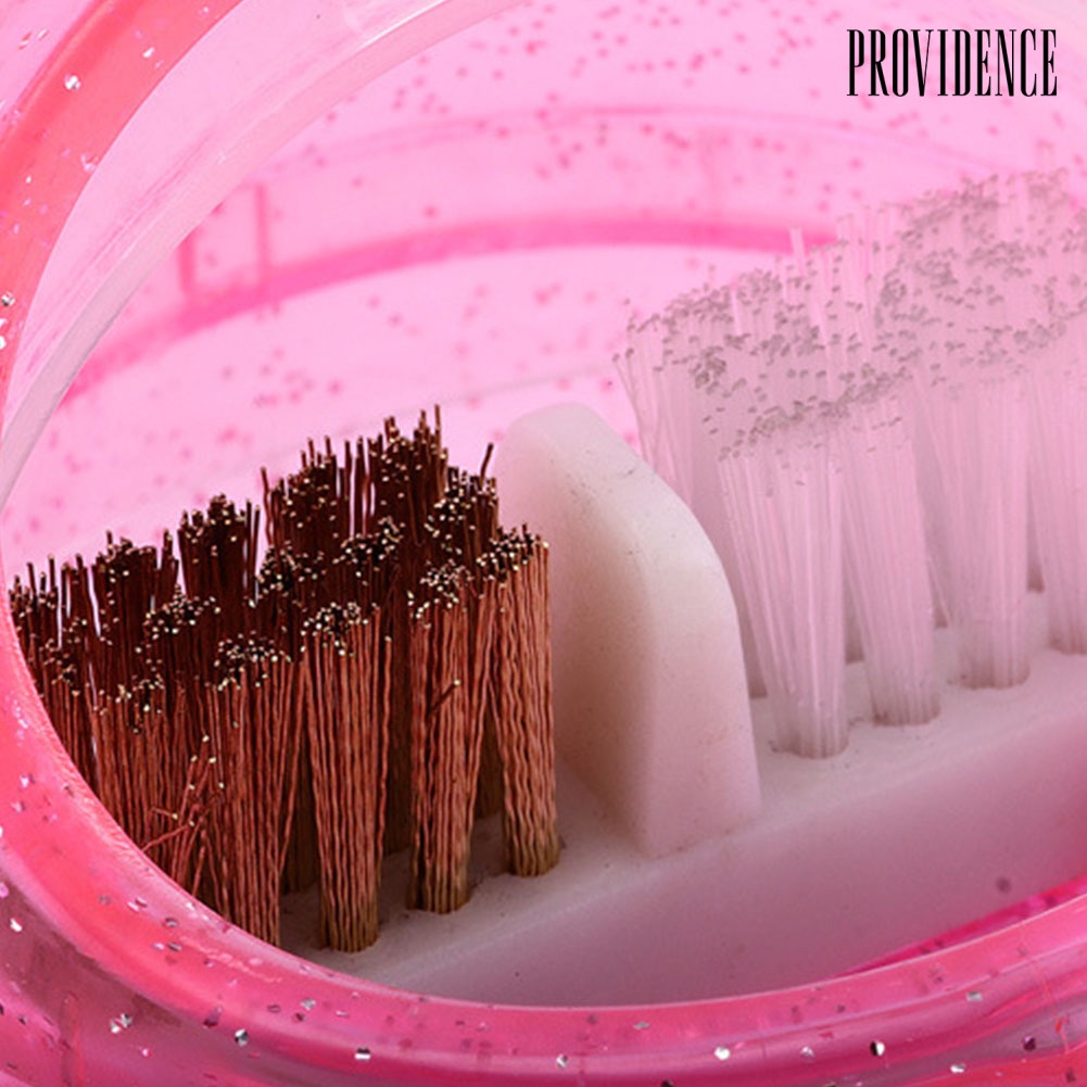 Providence Kotak Penyimpanan / Pembersih Brush Nail Art / Manicure Profesional Portable Bahan Plastik