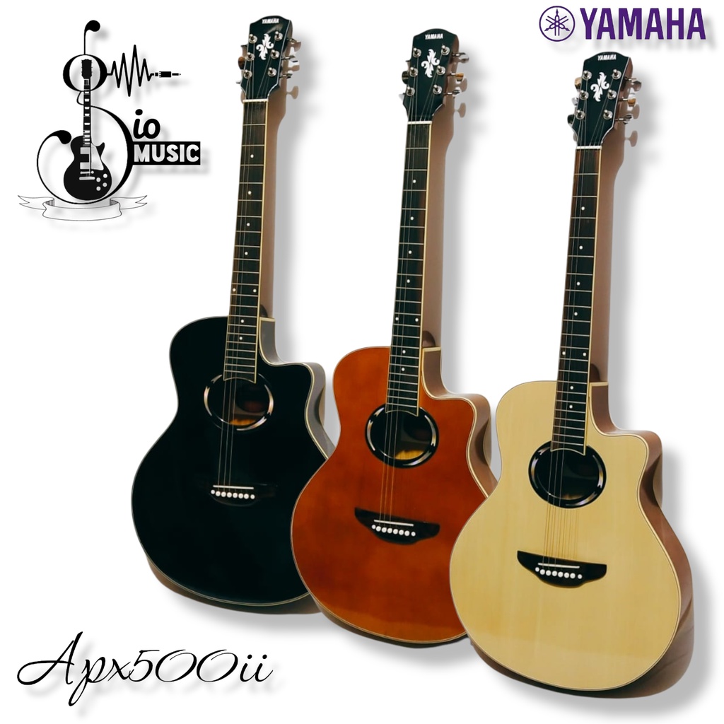 Gitar akustik elektrik Yamaha Apx500ii Elektrik Premium Pro [ Gitar Akustik ] [ Gitar Elektrik ]